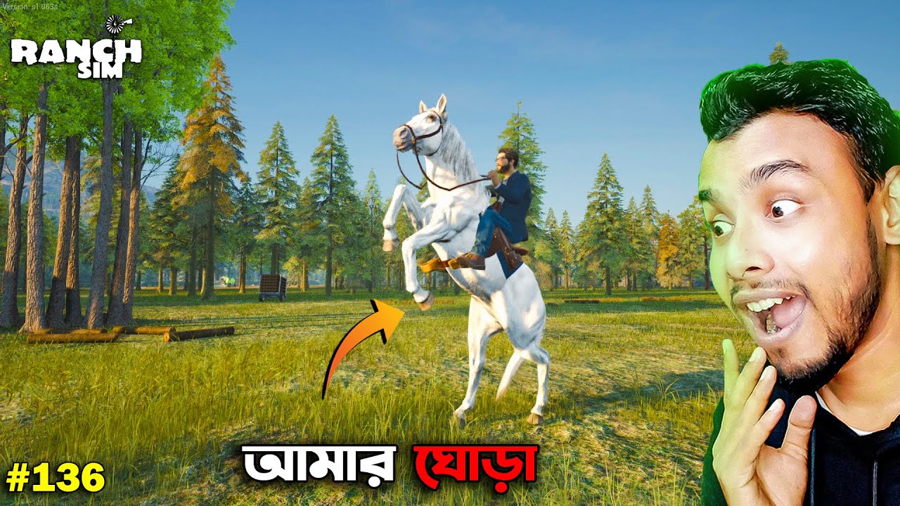 HORSE IN RANCH SIMULATOR  | BANGLA GAMEPLAY #136 | S-3 | Mia Vai