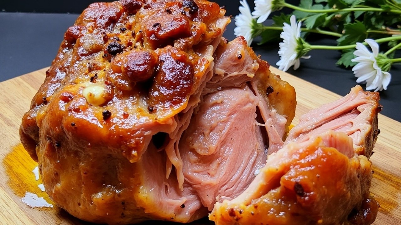 So butterweich! Perfekt gebackener Schweinenacken im Backofen | Sehr einfaches und leckeres Rezept