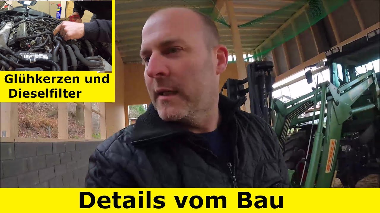 Xylon in der Halle | Dieselfilter und Glühkerzen an KfZ tauschen | Beno´s TreckerVLOG #187