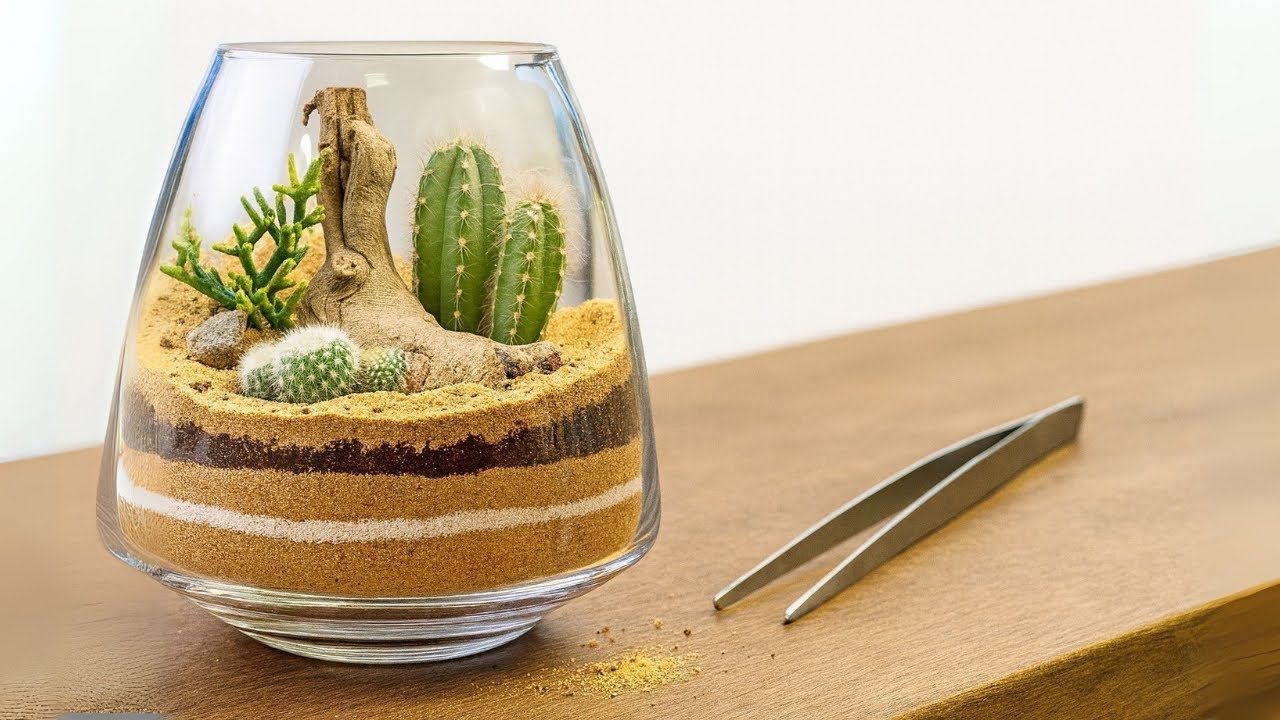 DIY Desktop Desert: Step‑by‑Step Cactus Terrarium Tutorial for Beginners