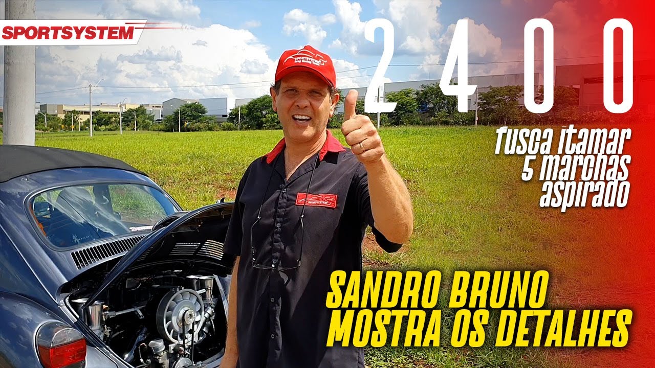 FUSCA 5 MARCHAS 2400: CONFIRA OS DETALHES