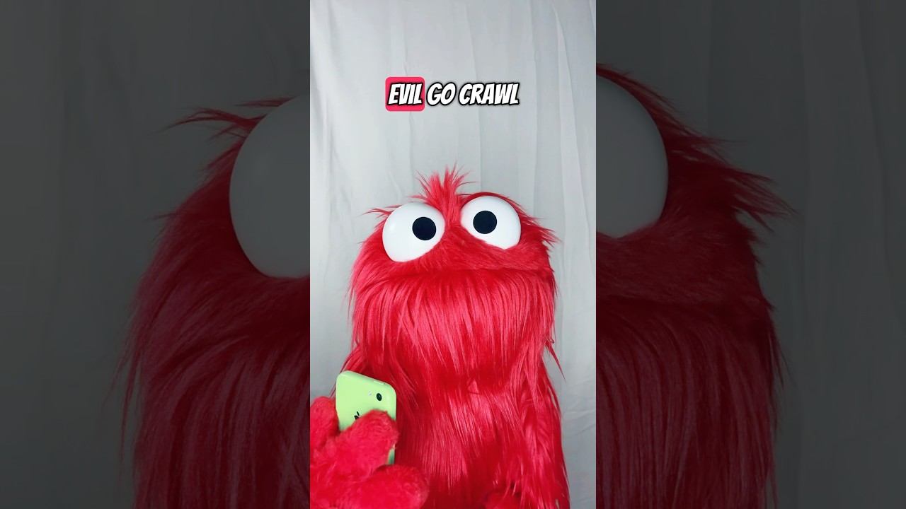 #sad #angry #voicemail #curiousredmonster #puppet