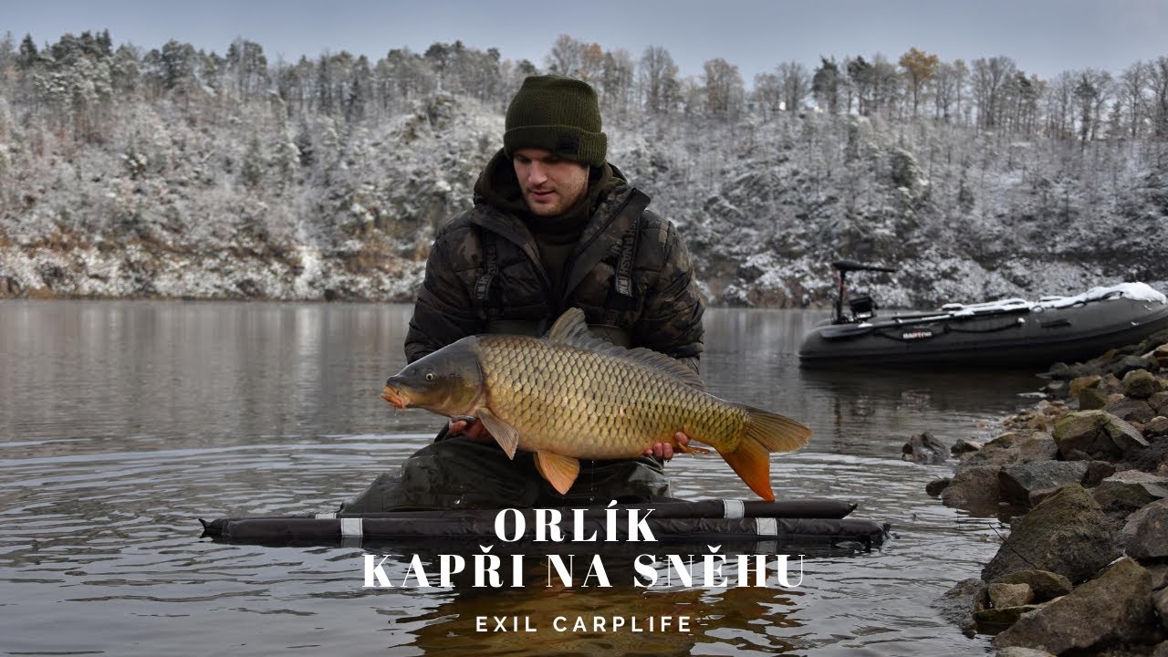 Orlík - kapři na sněhu (Exil Carplife)