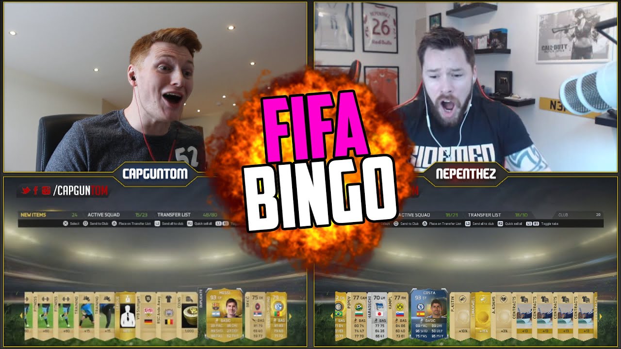 FIFA 15 - MESSI IN A PACK!!! | THE MOST INSANE FIFA BINGO EVER!!!