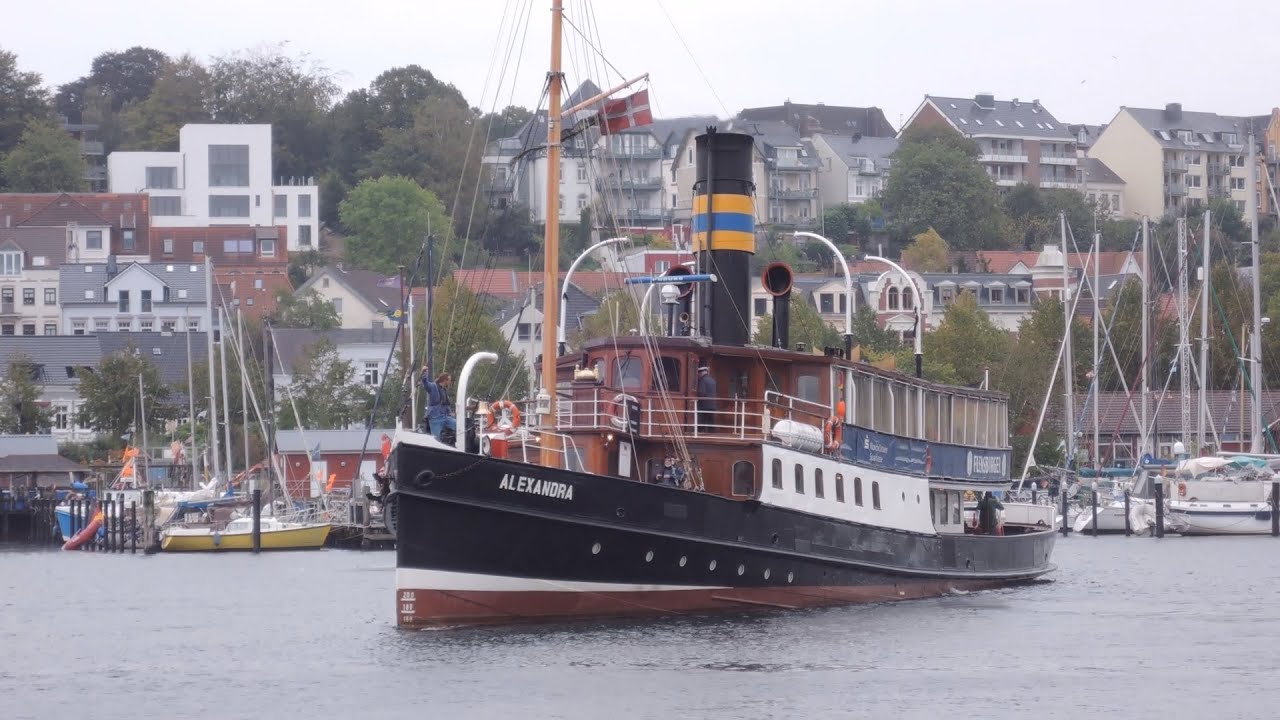 Salondampfer Alexandra in Flensburg