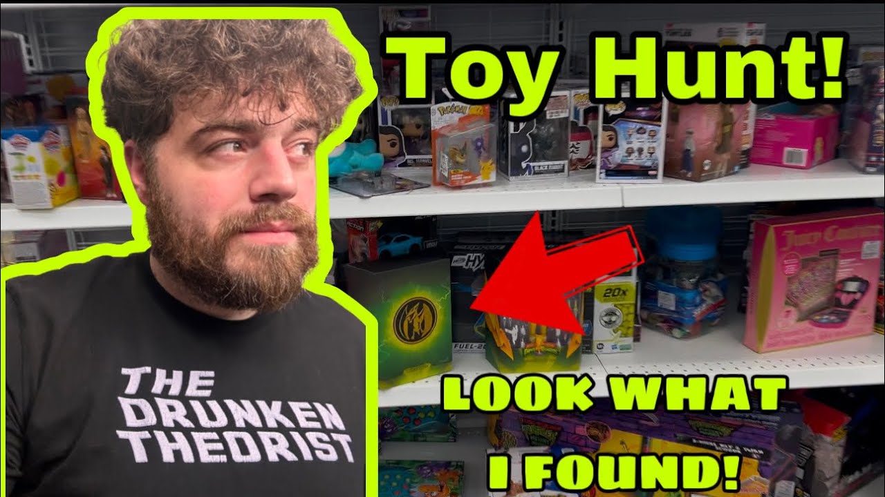 Epic Toy Hunt! WWE Figures, Tech Decks, Super 7 Power Rangers & Transformers 🔥🏆