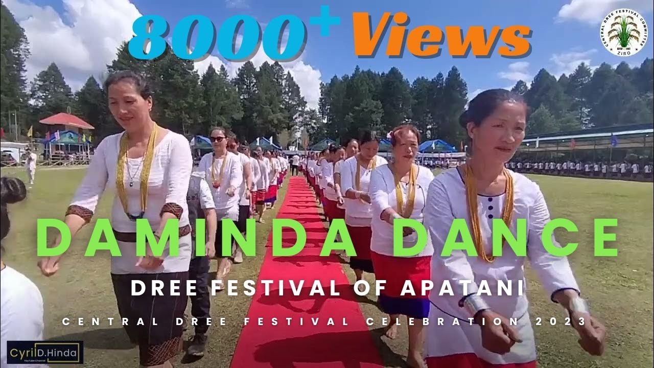Daminda Dance at Central Dree Festival 2023 | Dree Festival 2023 | CDFC #ziro #arunachalpradesh