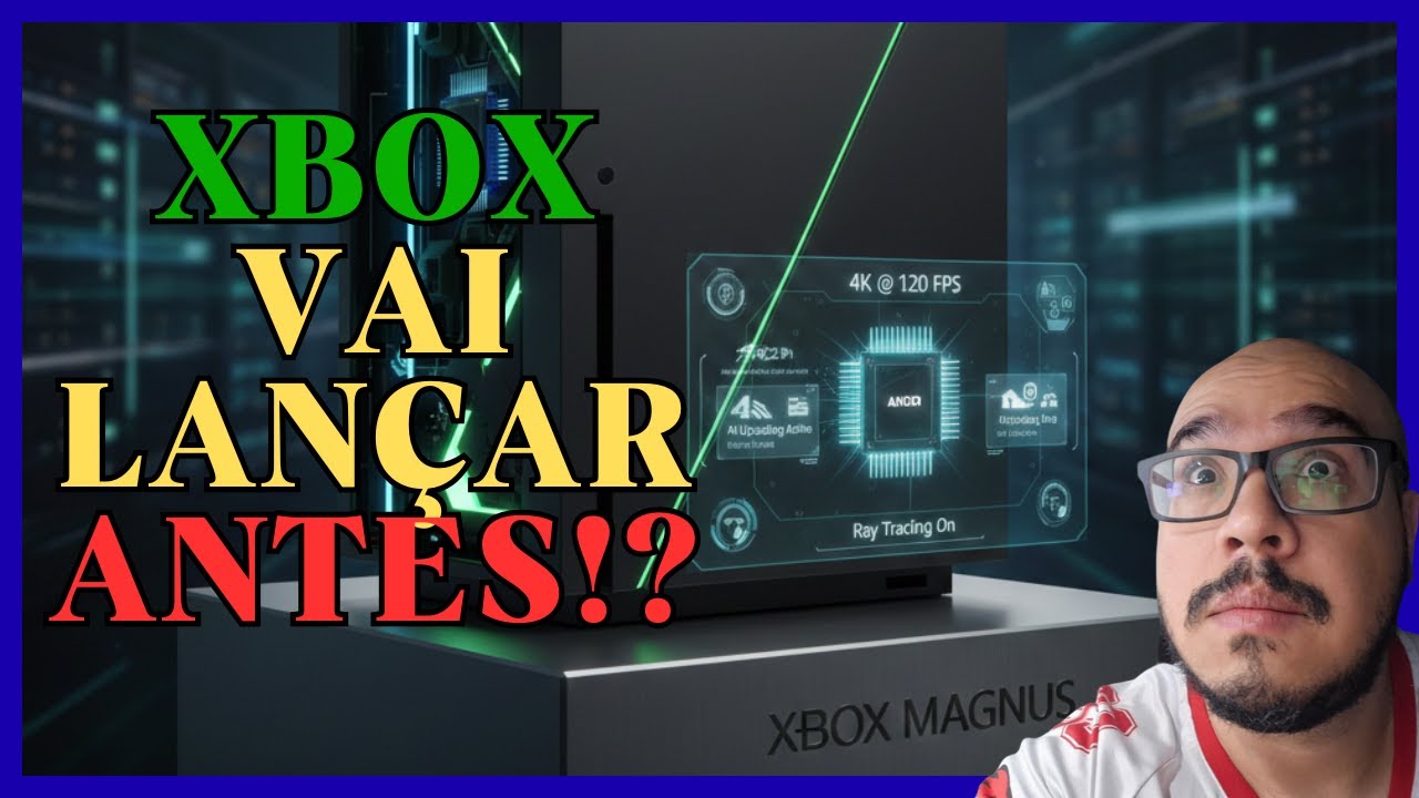 VAZOU! CEO da AMD revela data do NOVO XBOX MAGNUS antes da hora!