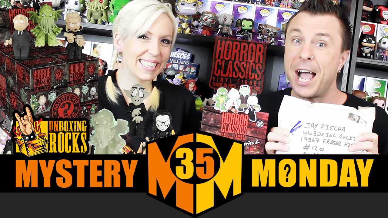 Full Case of HORROR CLASSICS Series 2 Funko Mystery Minis (and Fan Mail from Ireland!)