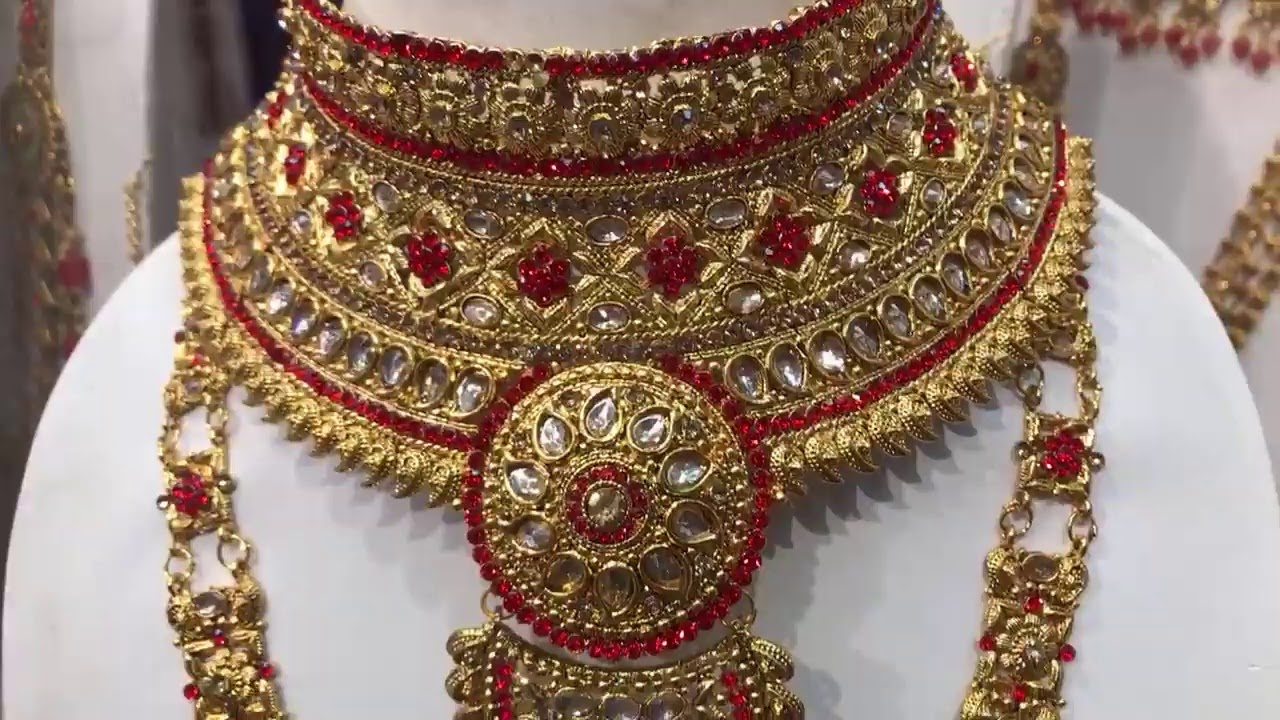 2060/- plus shipping RED DULHAN SET ONLINE,BRIDAL SET,WEDDING JEWELLERY,HOME DELIVERY ALL OVER INDIA