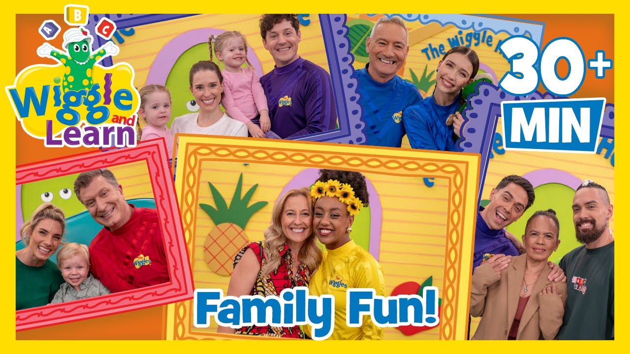Family Fun! 💕 Wiggle and Learn 🎶 The Wiggles