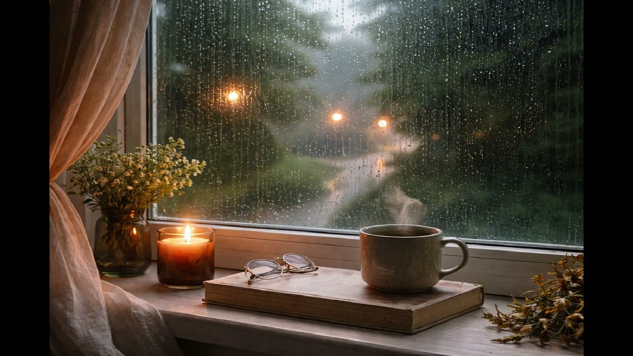 3 Hours of Gentle Rain Sounds 🌧️ | Tuscan girl vibes, 2000's vibes, Studying, Sleep & Relaxation