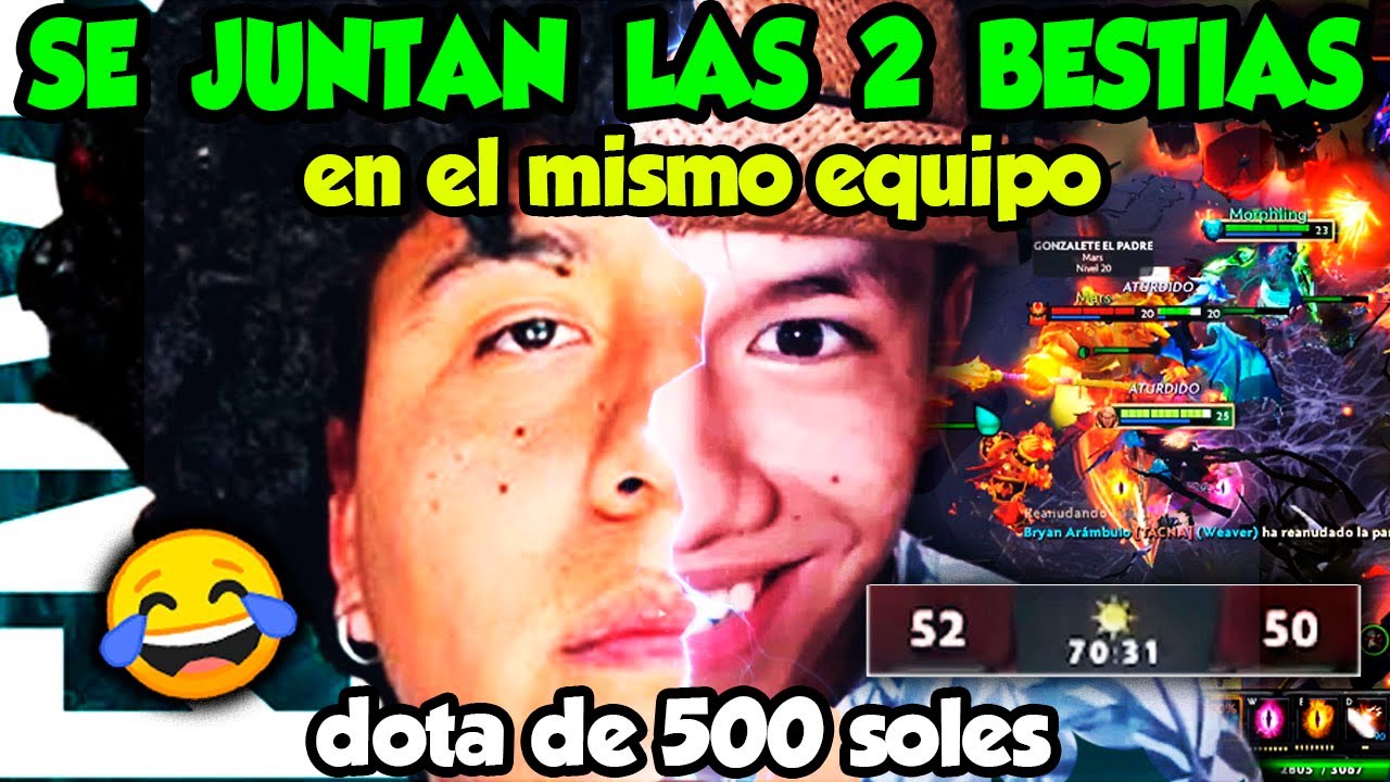 ESTO PASA CUANDO SE JUNTAN LAS 2 BESTIAS🤣BUTI Y MACARIUS EN EL MISMO EQUIPO 😆DOTA DE 70 MINUTOS