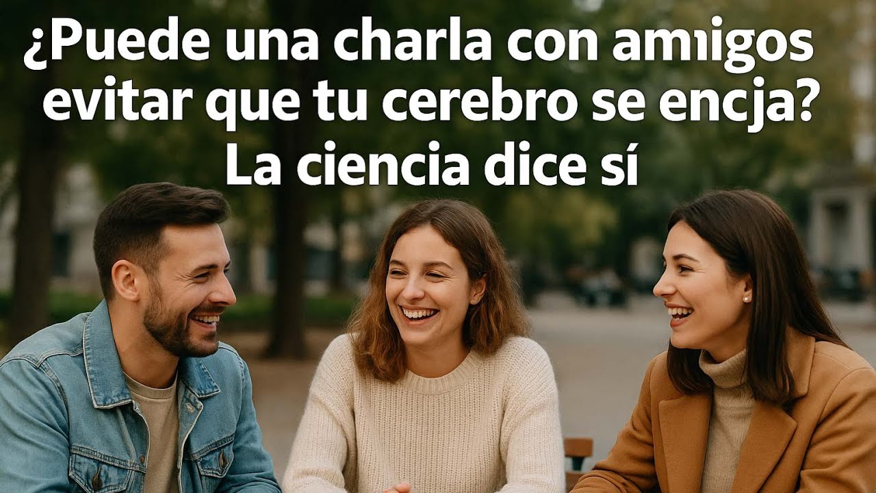Soledad o conexiones: lo que realmente mantiene tu mente joven