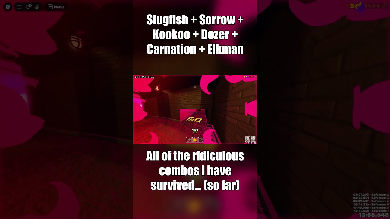 Невероятные комбинации, которые мне удалось пережить... #roblox #graceroblox #robloxgrace