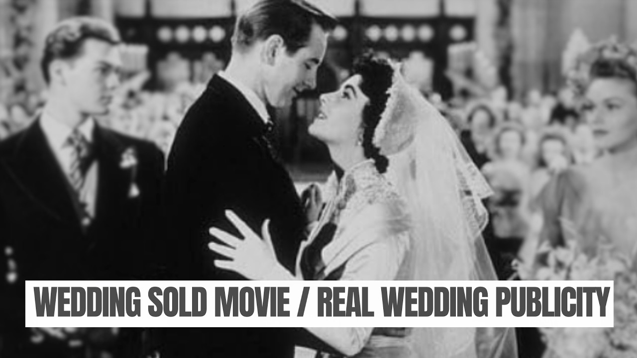 Elizabeth Taylor Married To Promote Movie. MGM Exploited 18-Year-Old's Wedding Day.