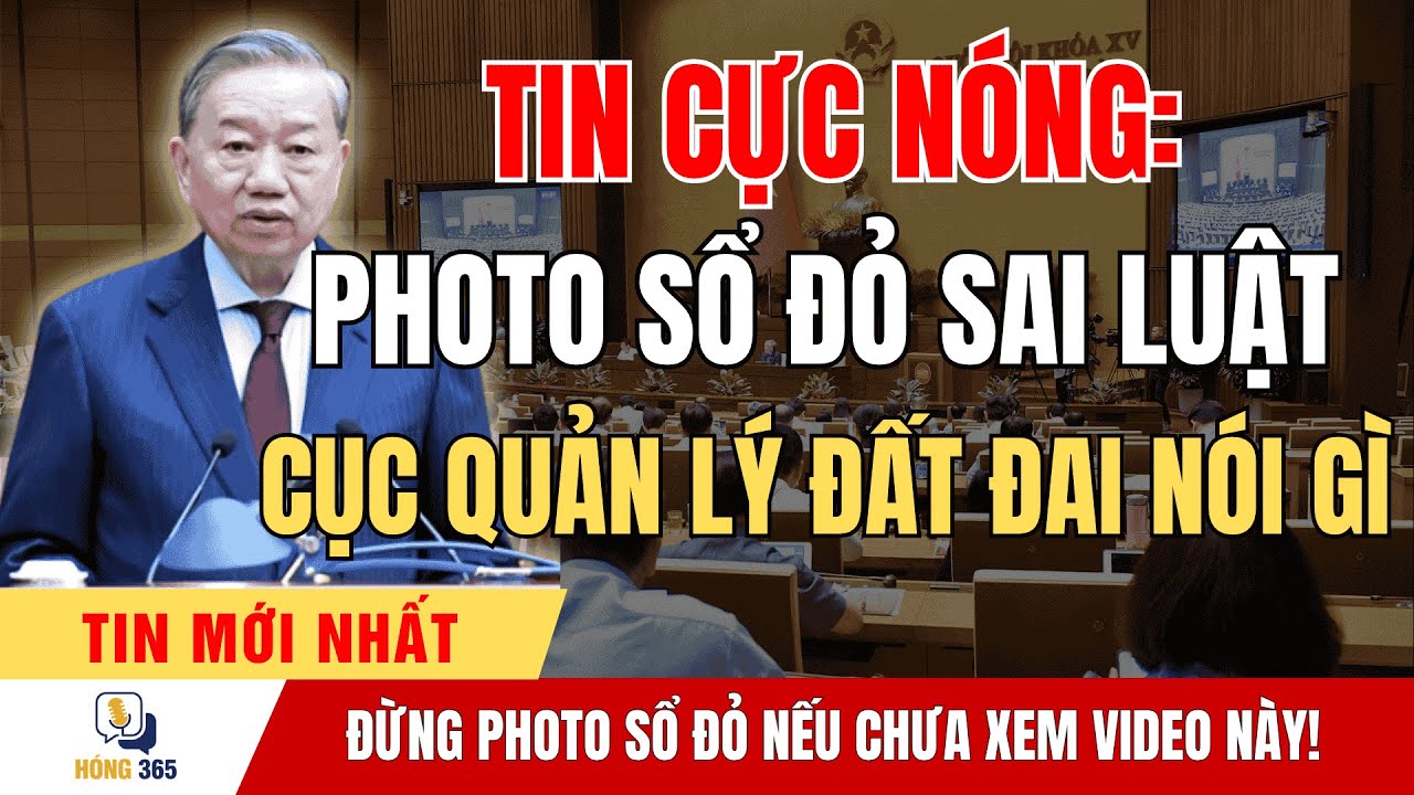 ⚡ SỐC TOÀN QUỐC! “Photo Sổ Đỏ” Giữa Chiến Dịch Làm Sạch Đất Đai – Cục Quản Lý Lên Tiếng! | tin tức