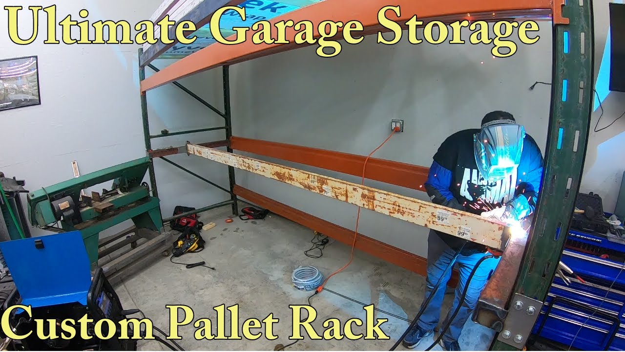 Ultimate Garage Storage - Custom Pallet Rack Build