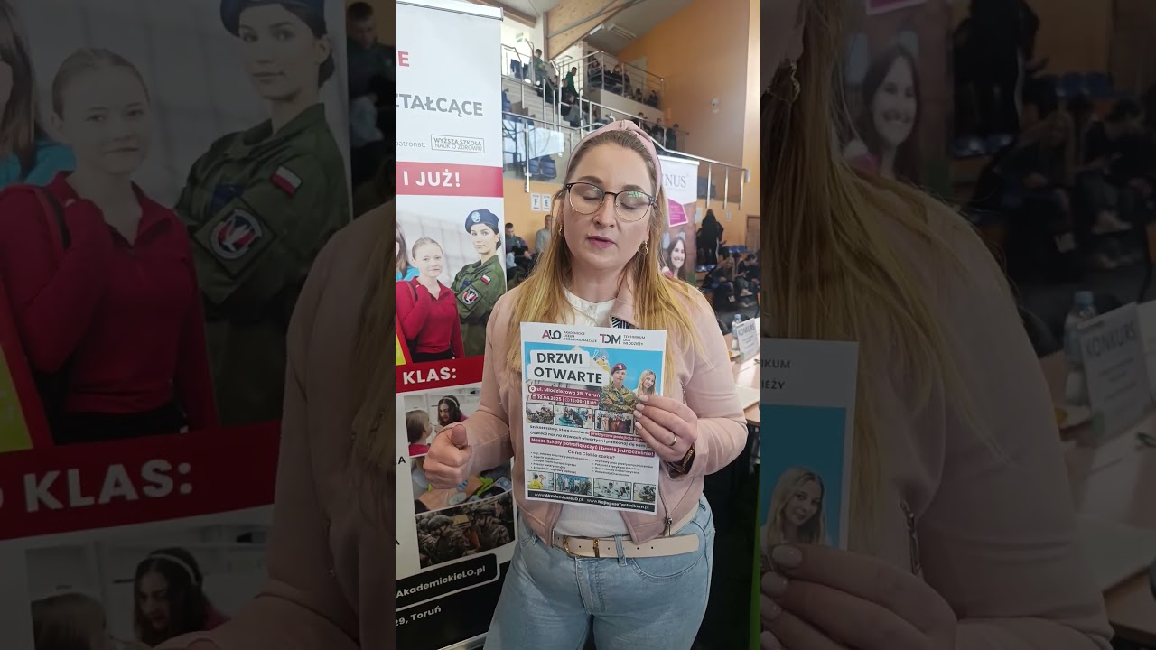Targi Pracy Szk&oacute;ł i Zawod&oacute;w Rypin 27 03 2025 nr 21 MagKwadrans 1538 #short #rypin #spectrum #targ