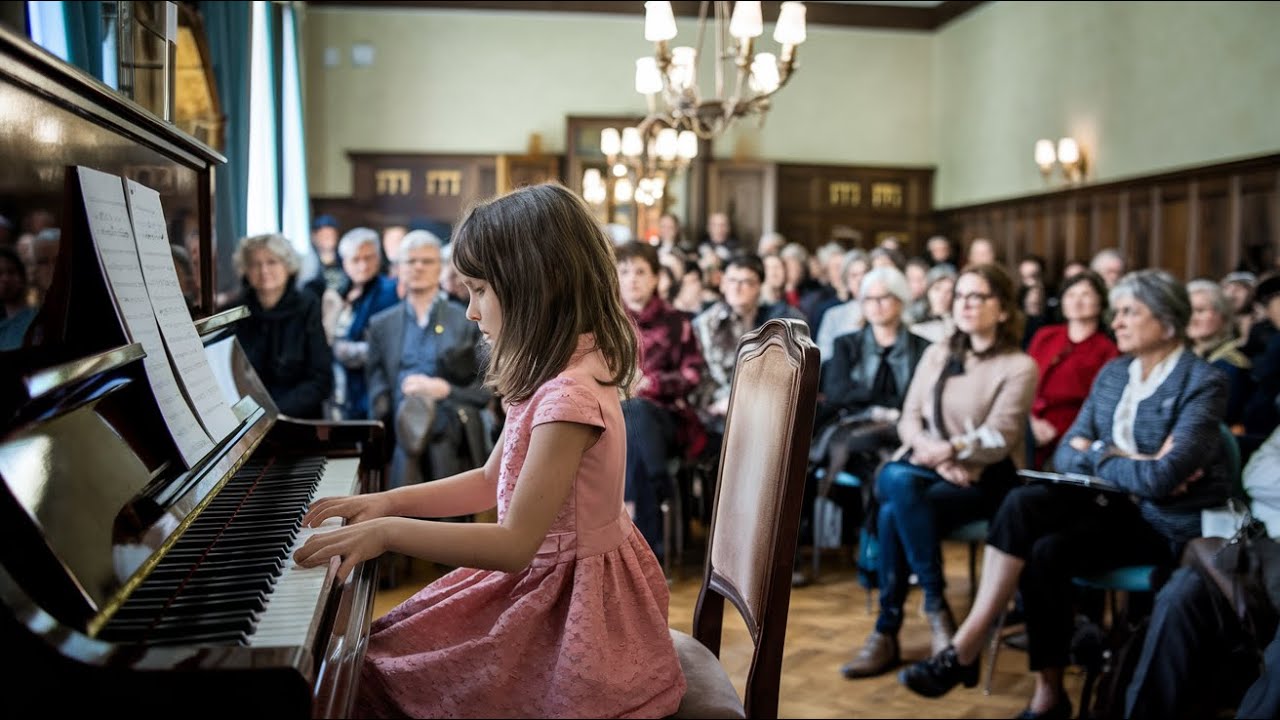 Girl was mocked for touching the piano - but seconds later she stunned everyone!