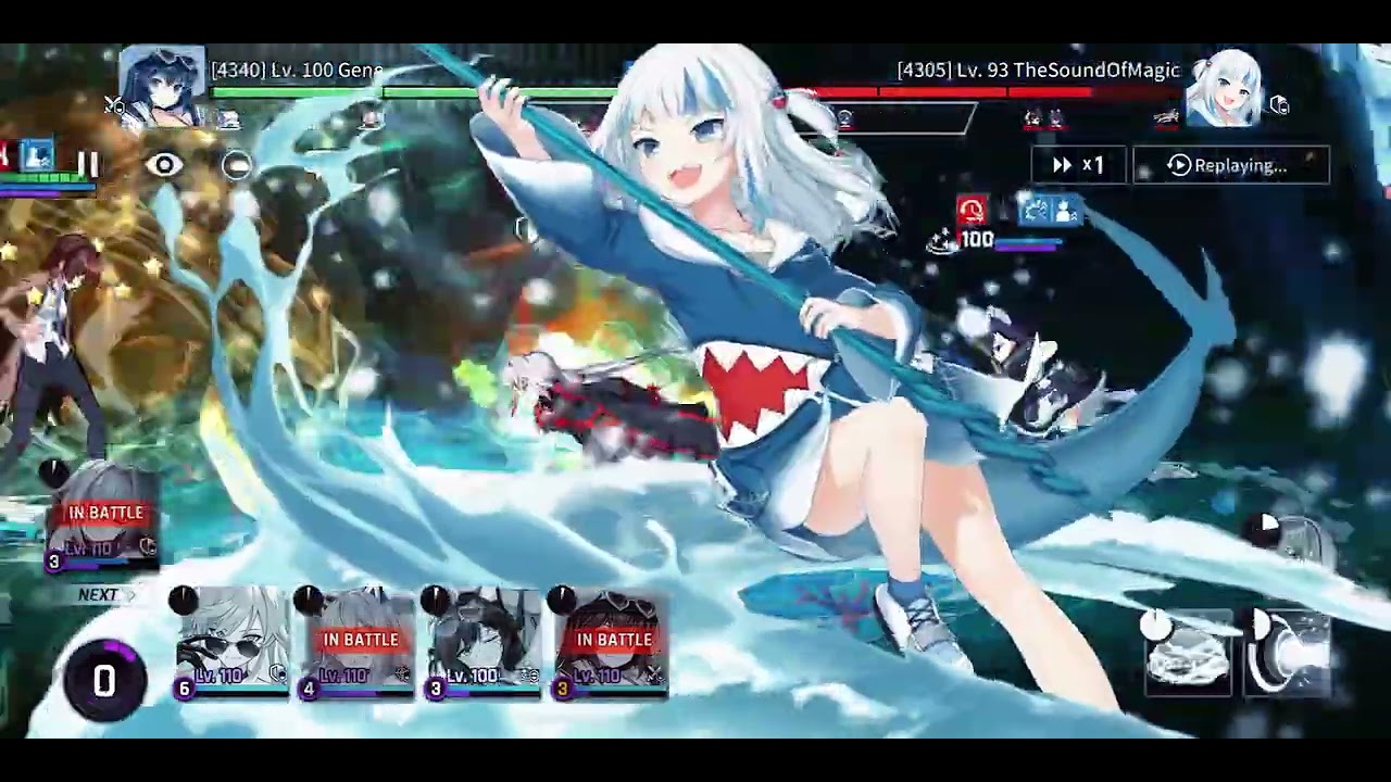 CounterSide Ranked PVP match 558