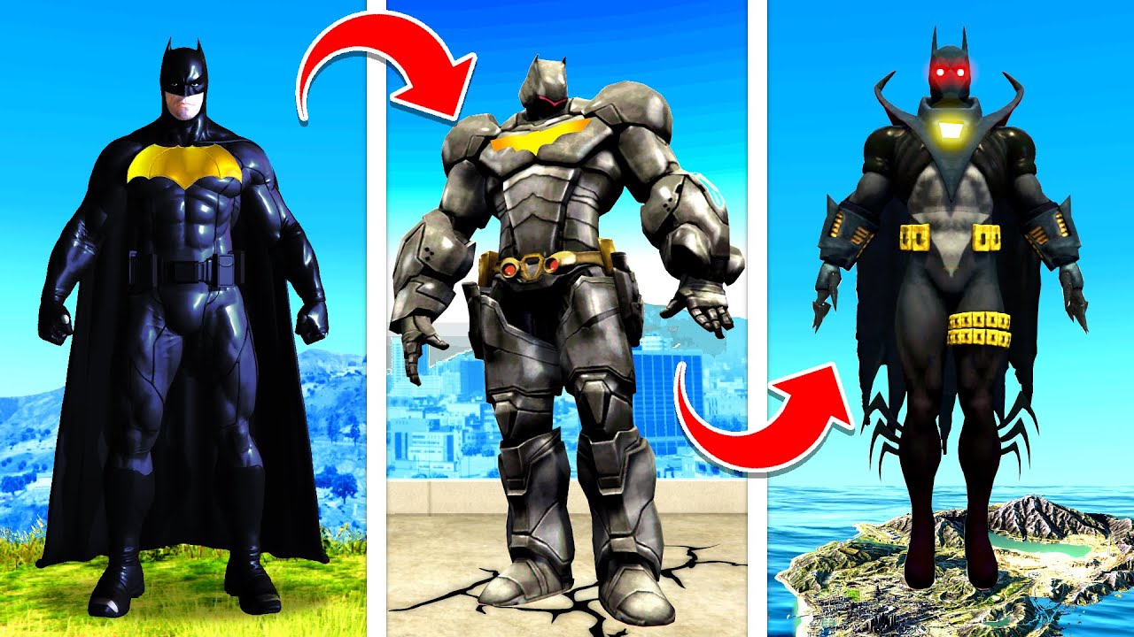 UPGRADING BATMAN Into A GOD In GTA 5 Mods ... (Secret Powers!)