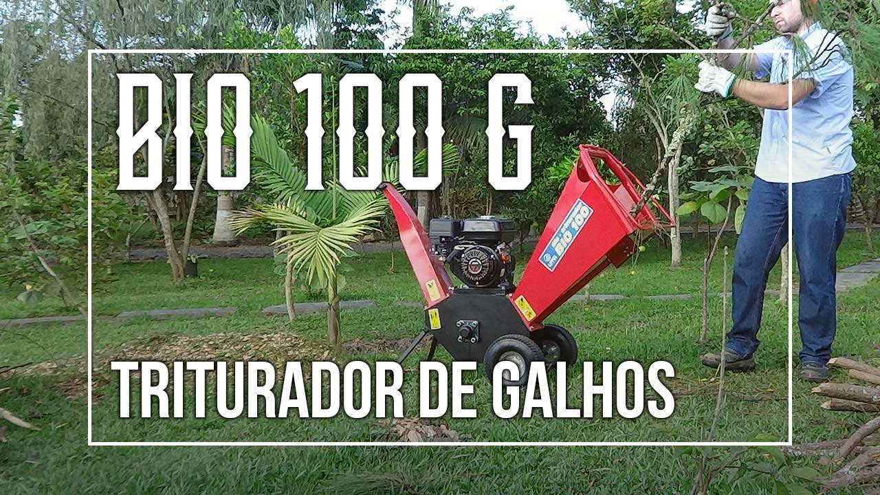 Triturador de Galhos Bio 100 Gasolina
