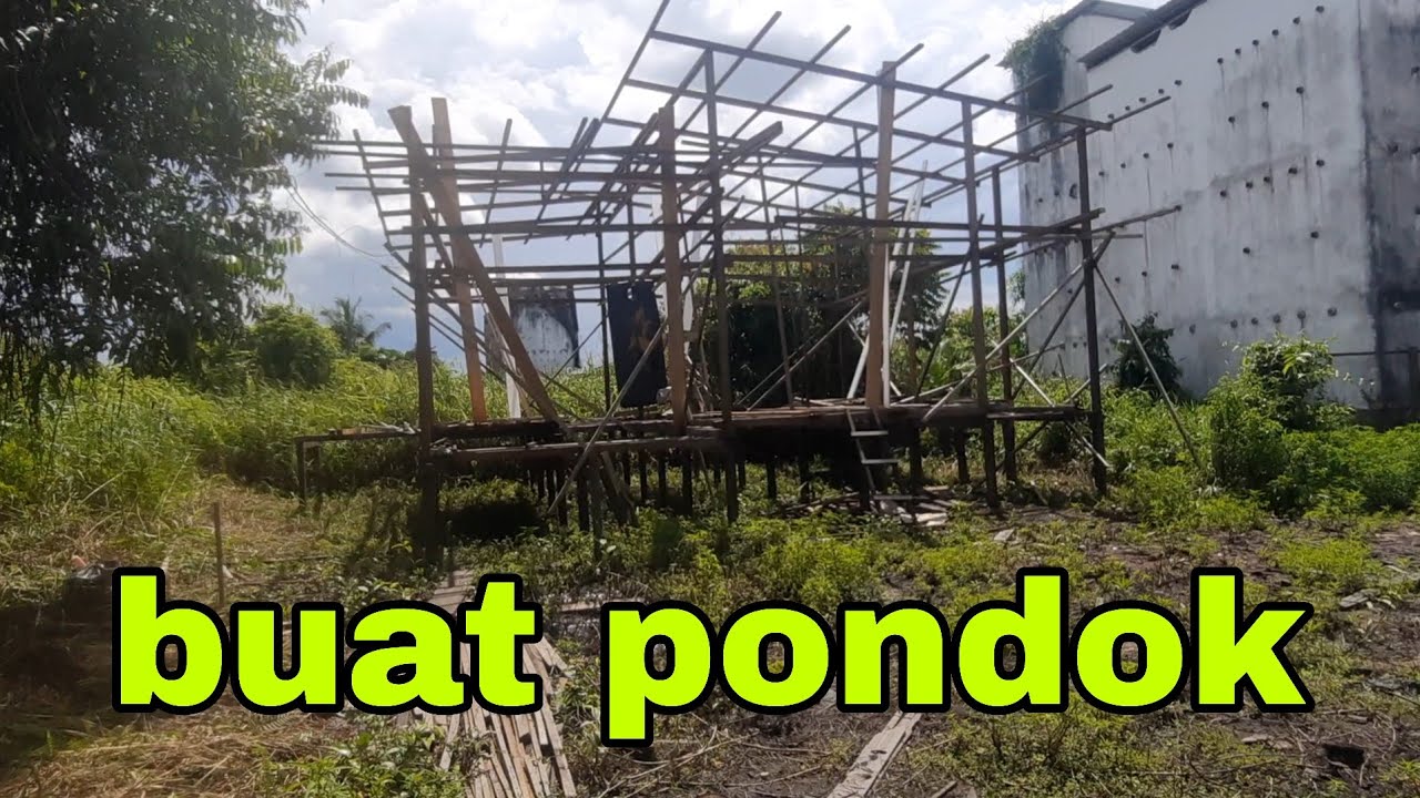 BUAT PONDOK YG BERAWAL DARI UANG 900 RIBU