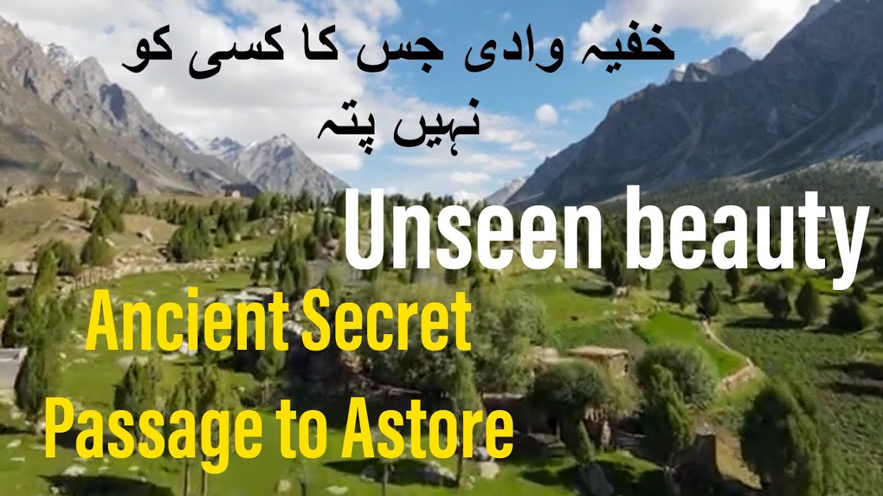 Secret Bilamik valley in Gilgit Baltistan Pakistan | Time lapse | Drone View