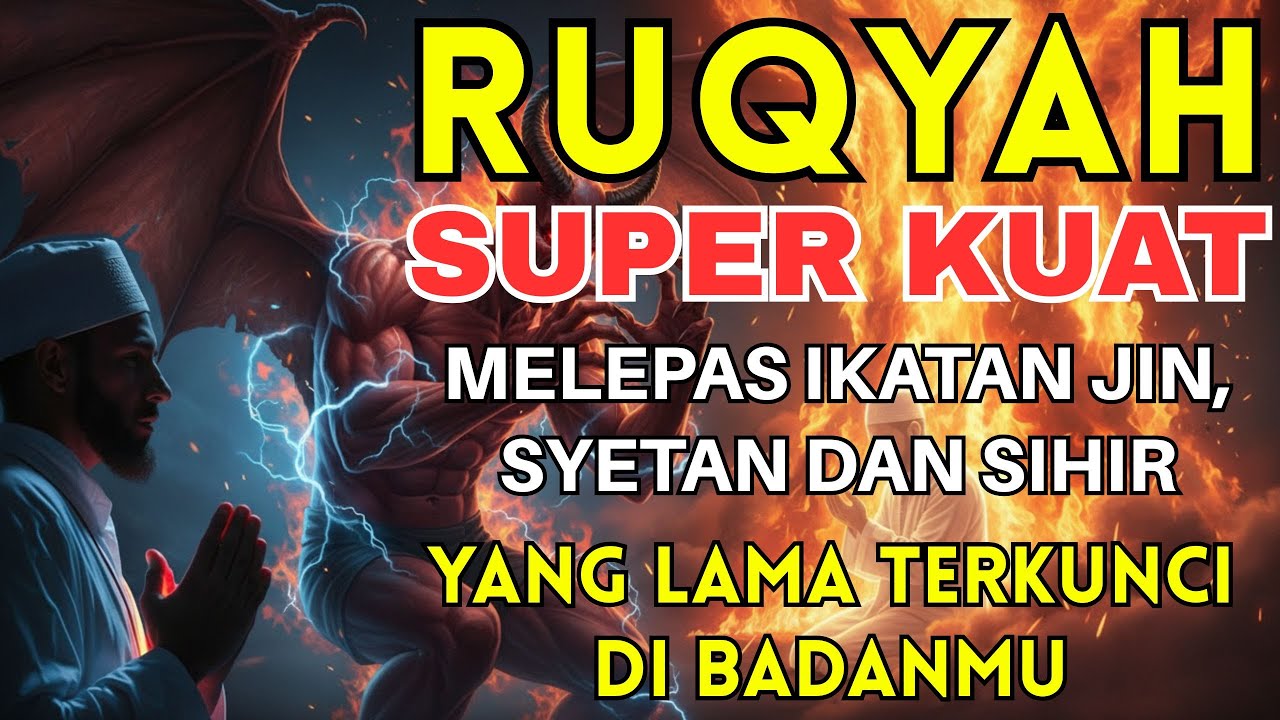 MASYAALLAH! RUQYAH RUMAH PENGUSIR JIN, SETAN & SIHIR DI RUMAH & TUBUH, PENENANG FIKIRAN