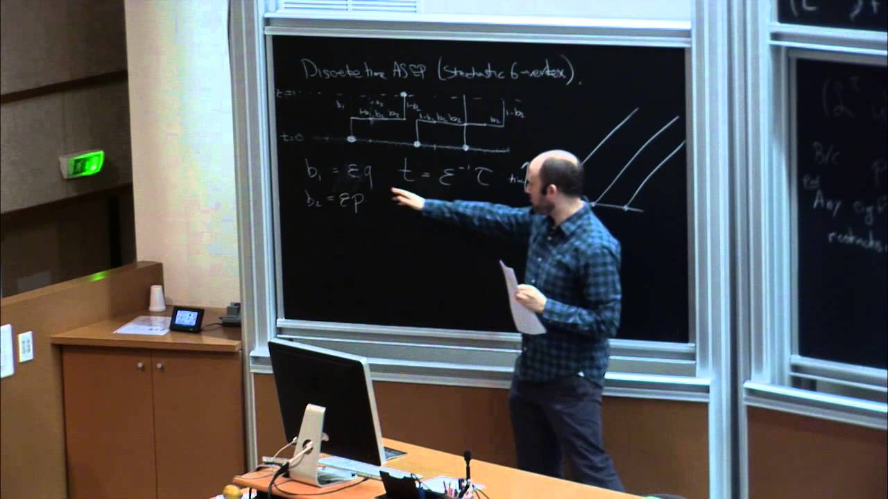 Ivan Corwin: Integrable probability - Lecture 3