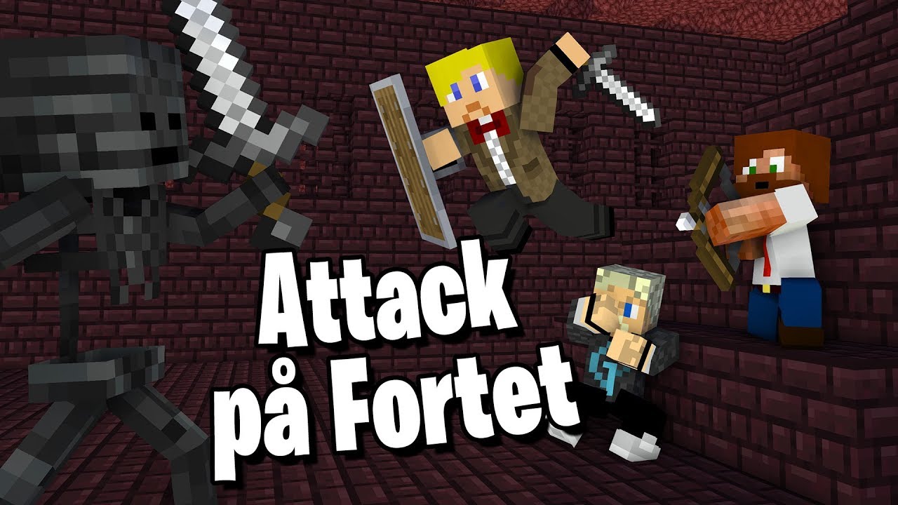 Vi anfaller det ONDA fortet!
