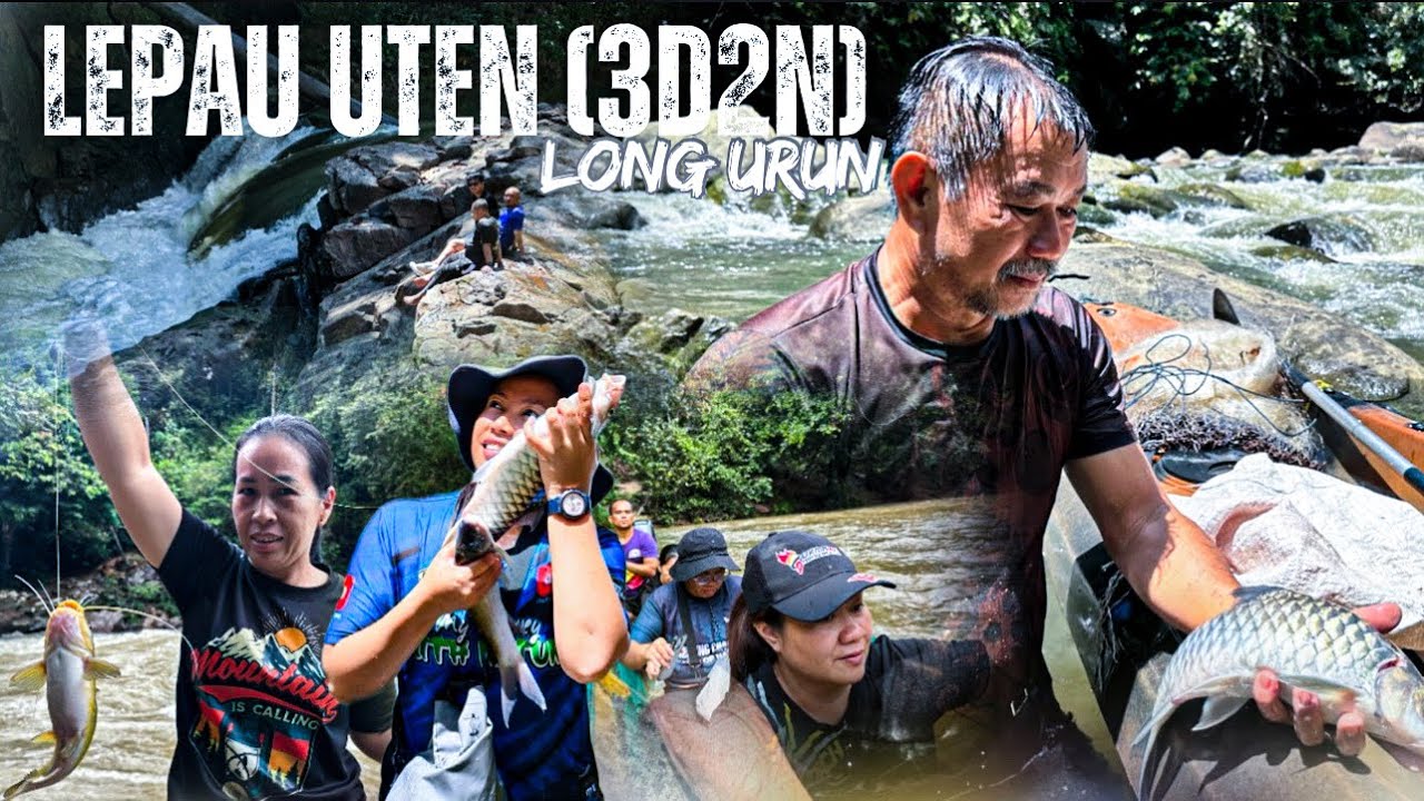 Berpetualang 3 Hari 2 Malam di Batu Melintang, Lepau Uten | Rezeki menjala dapat Ikan Semah Putih