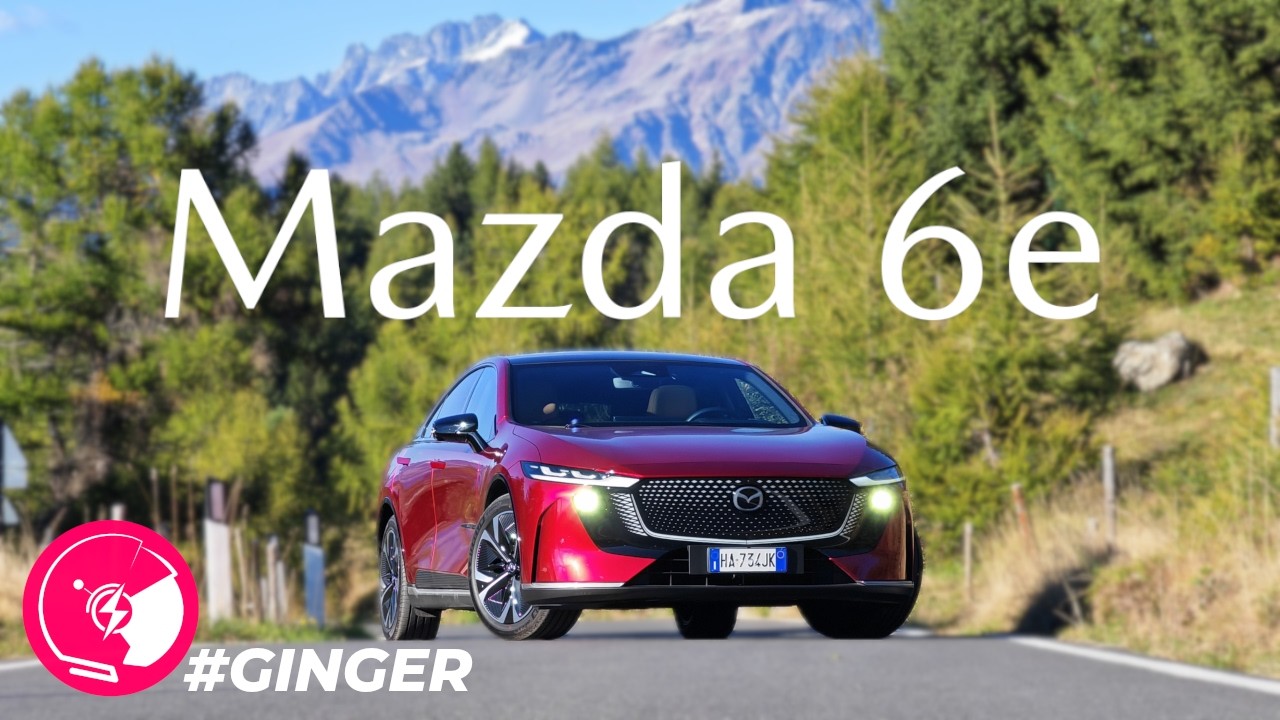 MAZDA 6e 2025: DESIGN, INTERNI e PROVA SU STRADA ⚡ Tutto sulla NUOVA ELETTRICA MAZDA!