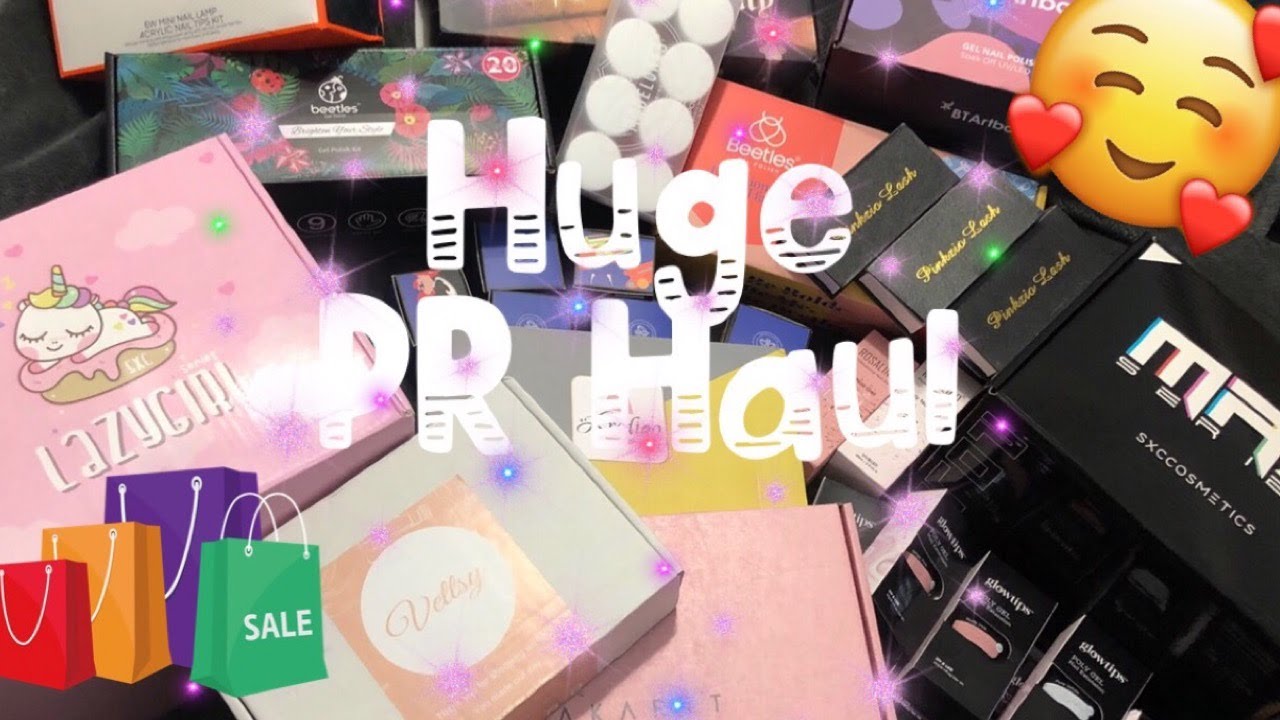 HUGE 2021 Nail haul | PR NAIL HAUL & UNBOXING | nail haul |NAIL ART HAUL | nail supplies | PR HAUL
