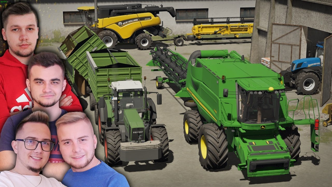 Koszenie i Odwóz Zboża na Farmę 😱 Żniwa Jęczmienia na 2x Kombajny 🔥 
