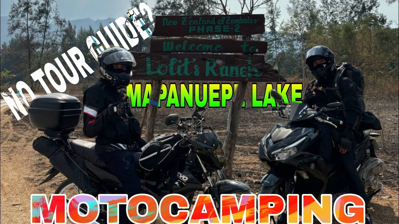 MotoCamping Ep. 1 - Mapanuepe Lake - ZAMBALES - phase 2 