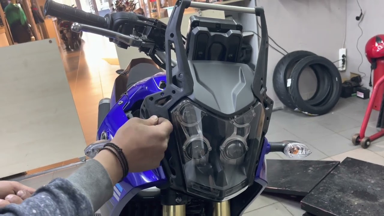 Yamaha TENERE 700 2022 blue Color / Unboxing
