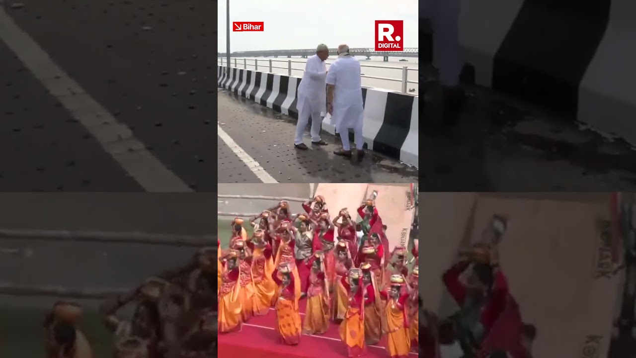 PM Modi & Nitish Kumar inaugurates Ganga bridge