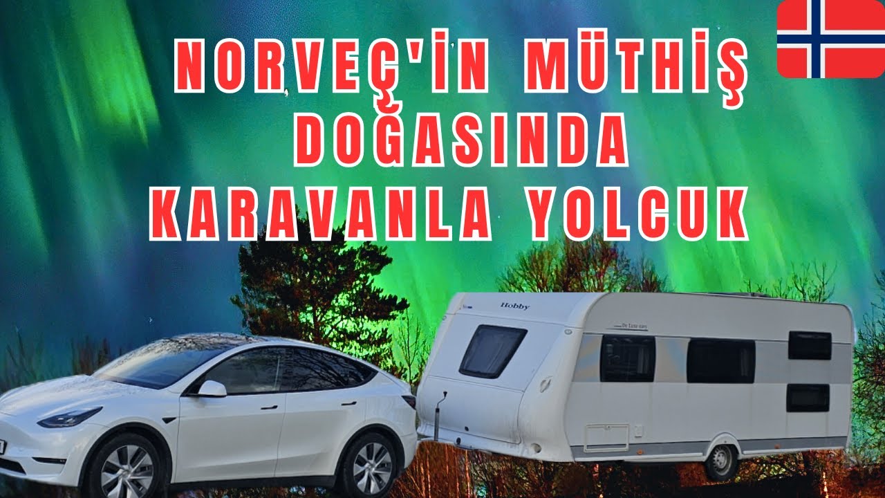 NORVEÇ'TE ATLANTİC OKYANUSUNU AŞTIK MUHTEŞEM MANZARLA KUZEY NORVEÇ'E ULAŞTIK-KARAVAN KAMPIMIZ#norway