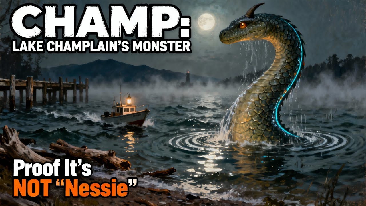 Champ Lake Champlain's Monster is NOT Nessie