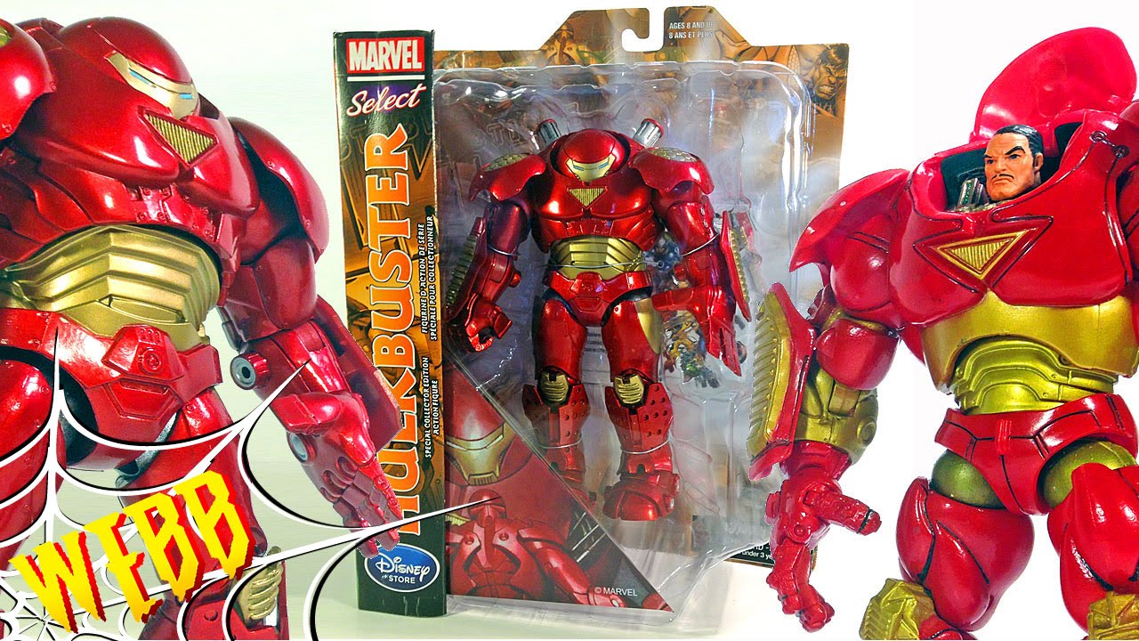HULK BUSTER Marvel Select vs Marvel Legends Comparison