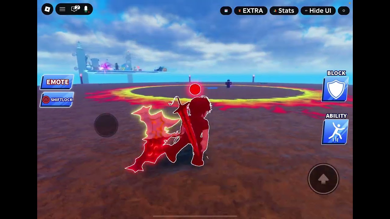 Blade ball with @Adamplayzroblox-sq3oj 1v1v1 #roblox #blade ball