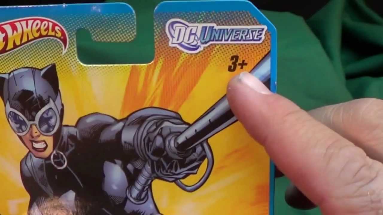 DC Universe Catwoman from Mattel Hot Wheels Character Cars (Cat Woman)