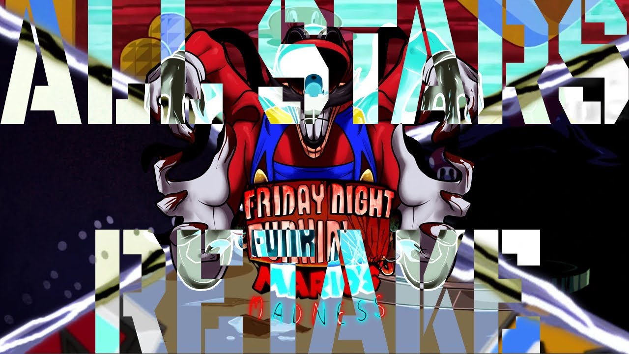 ALL STAR RETAKE | FNF: MARIO MADNESS UST