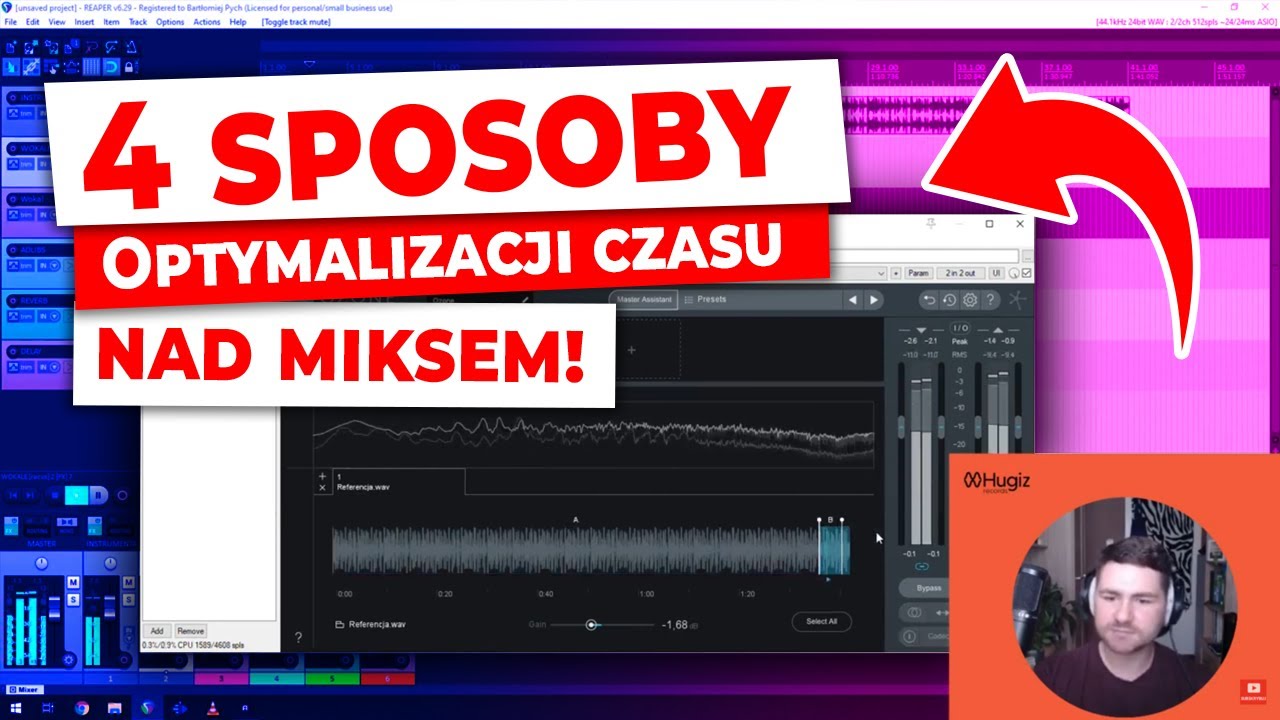 4 Sposoby na Optymalizację Pracy nad Miksem | Hugiz Records