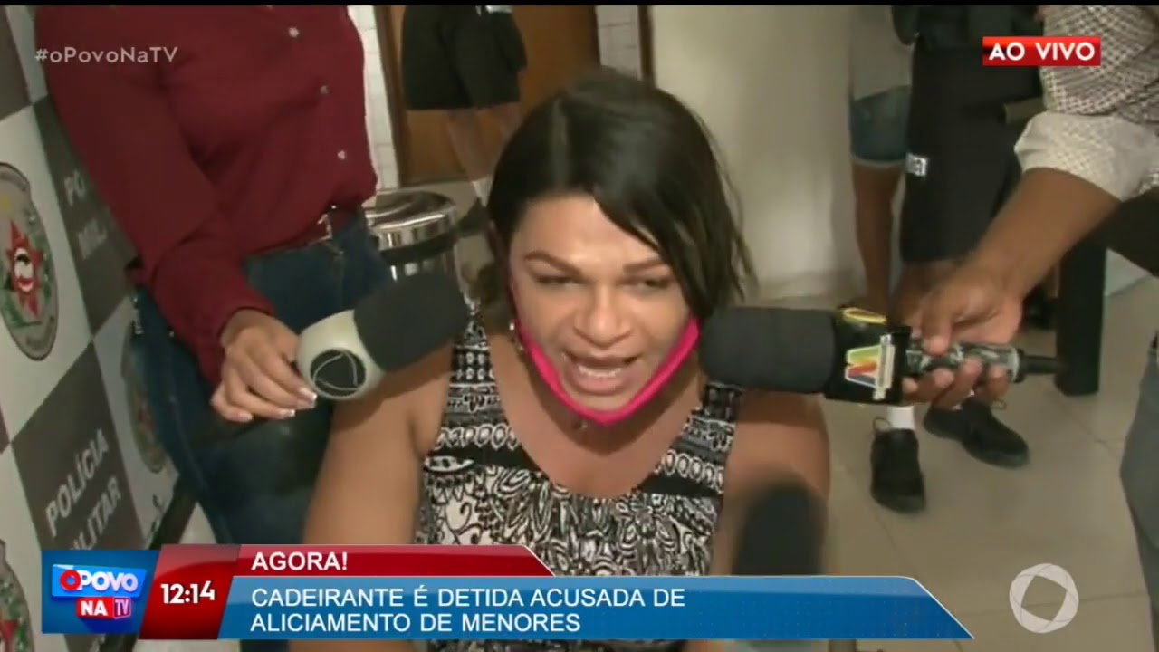O Povo na TV - Cadeirante é detida acusada de aliciamento de menores