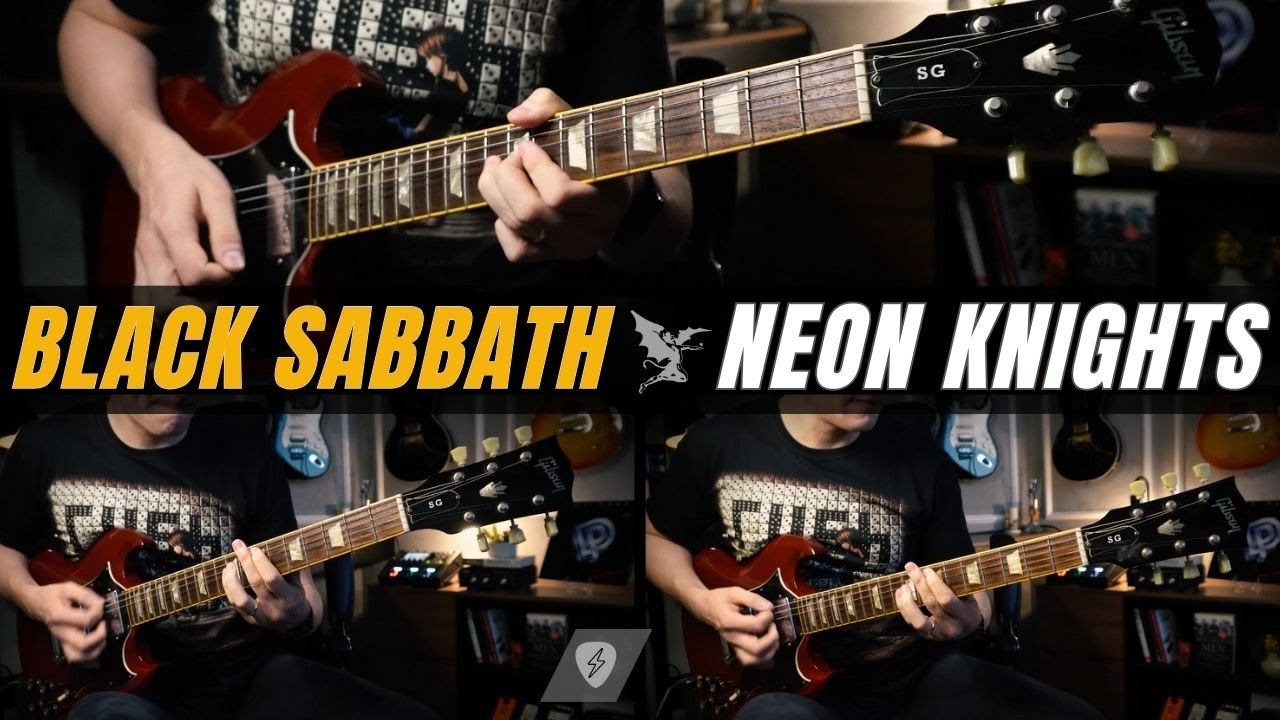Black Sabbath - Neon Knights // Guitar Cover