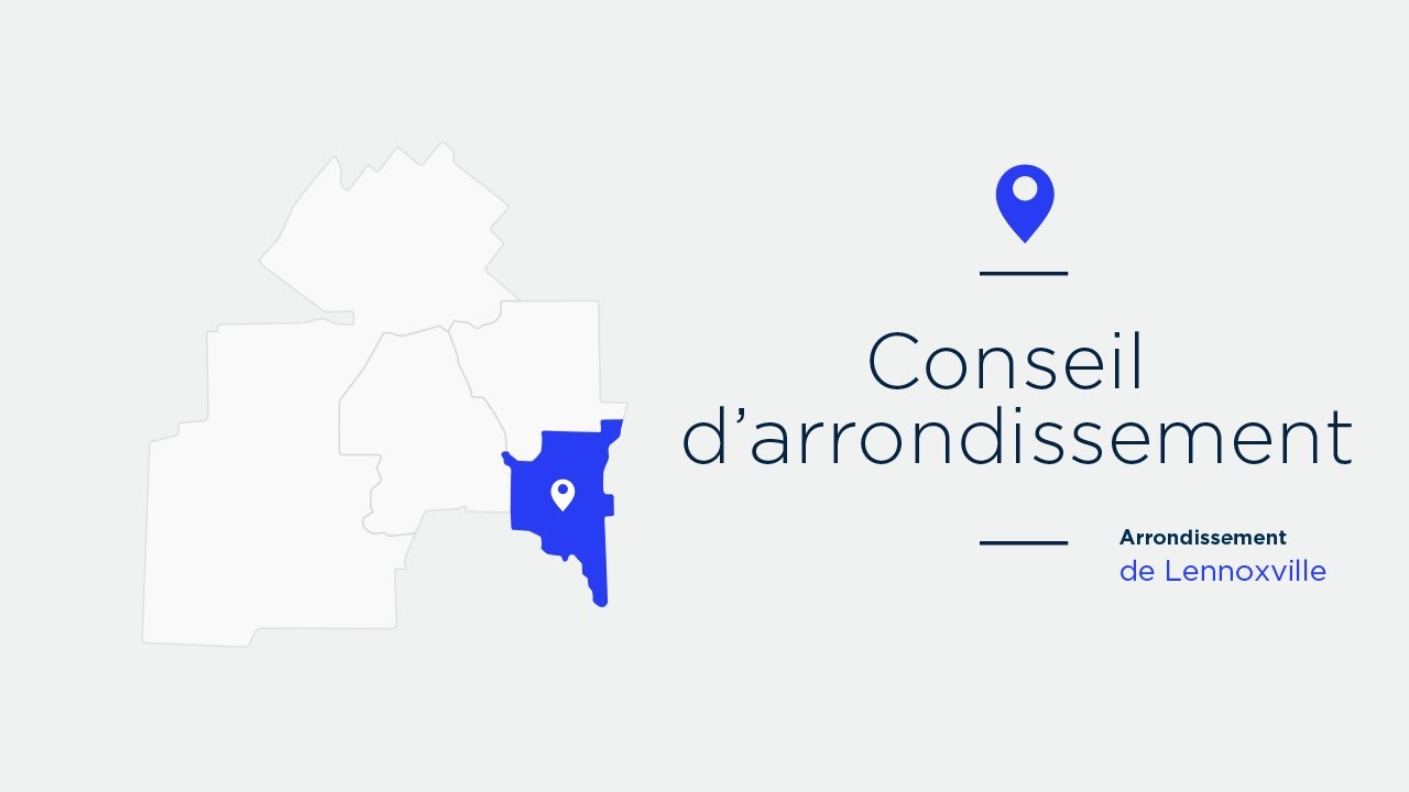 Séance ordinaire du 25 novembre 2025 | Conseil d'arrondissement de Lennoxville