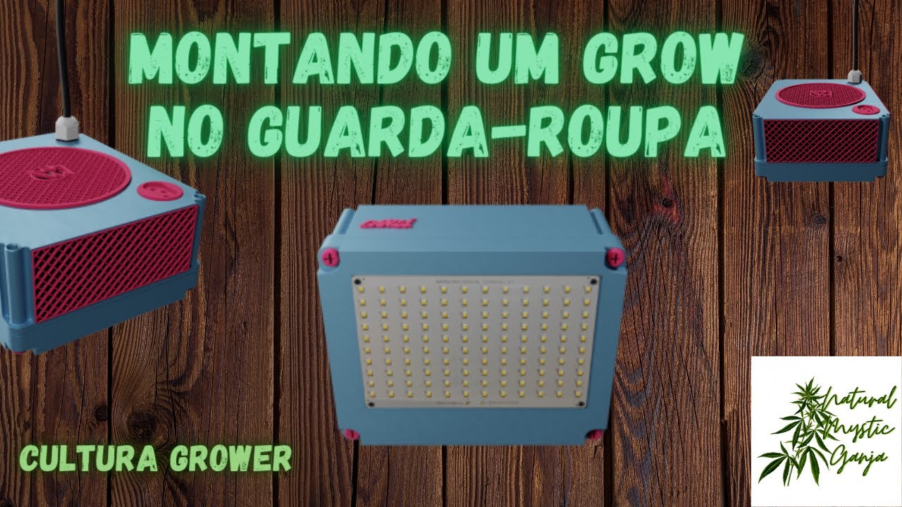 MONTANDO UM GROW NO GUARDA-ROUPA